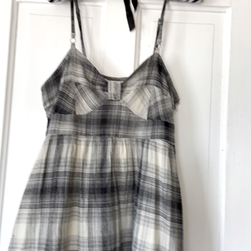 Converse plaid sundress M